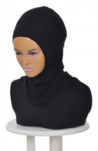 Hijab Bonnet-Schwarz TB0001-6 0001-6