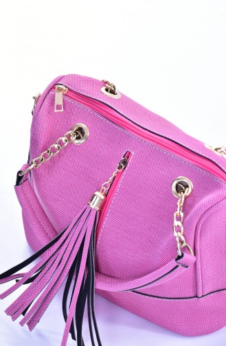 Pink Shoulder Bags 0273-06