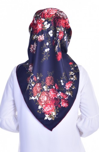 Navy Blue Scarf 28