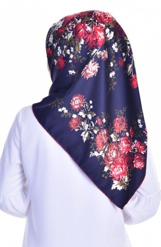 Navy Blue Scarf 28