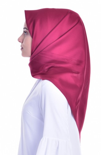 Armine Kare Eşarp 44397-16 Açık Bordo