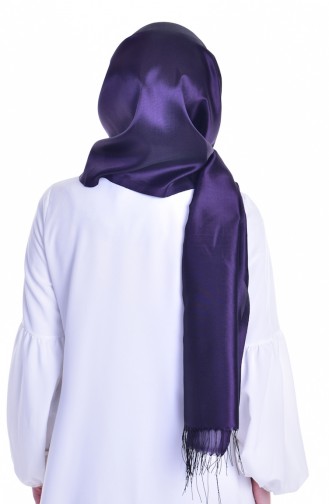 Dark Purple Sjaal 08