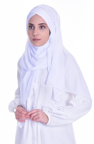 White Ready to Wear Turban 0017-22