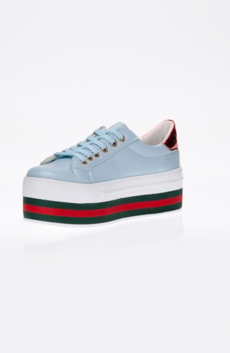 High Base Sneakers Spr-10142-01 Blue 10142-01