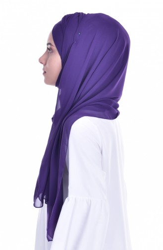 Purple Ready to Wear Turban 0017-26