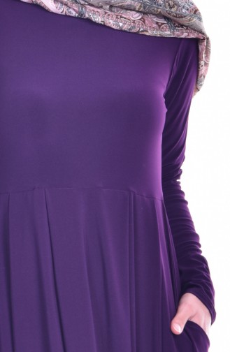 Purple İslamitische Jurk 18131-03