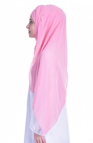 Kreuz Bonnet Schal 0017-27 Pink 0017-27