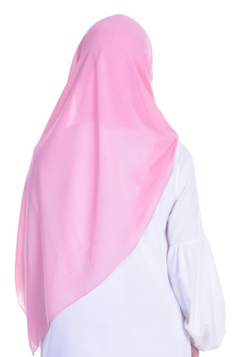 Çapraz Bone Şal 0017-27 Pembe