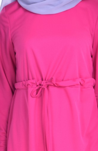 Pink Hijab Dress 80058-01