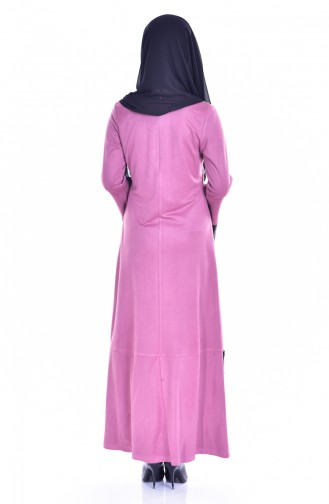 Powder Hijab Dress 4133A-01