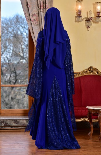Saxe Hijab Evening Dress 1713197-04