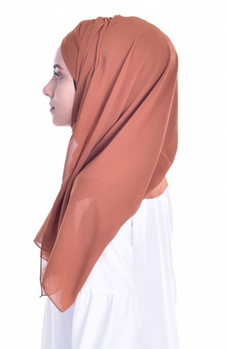 Tobacco Brown Ready to wear Turban 0017-10