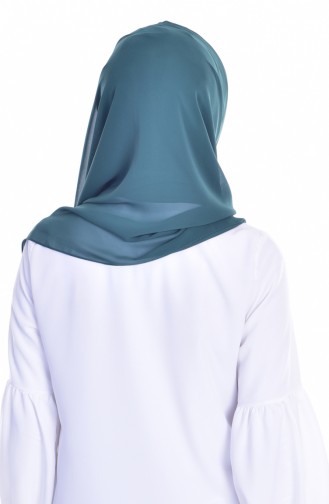 Çapraz Bone Şal 0017-21 Zümrüt Yeşili