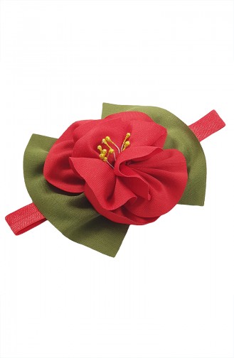 Baby und Kind Blume Accessoire Haarband  NBA258 Rot 258