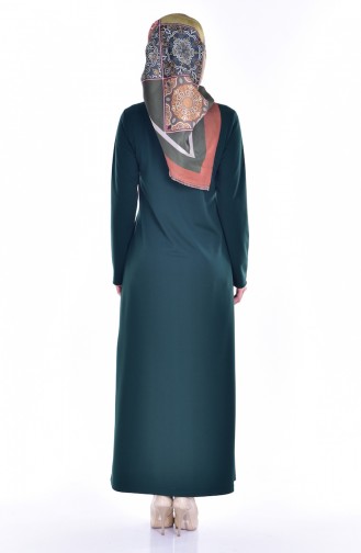 Green Abaya 99140-10