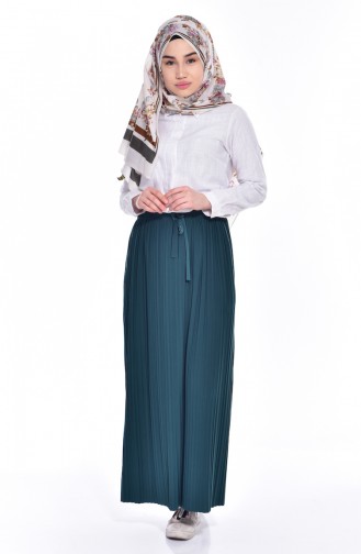 Emerald Green Skirt 1201A-01