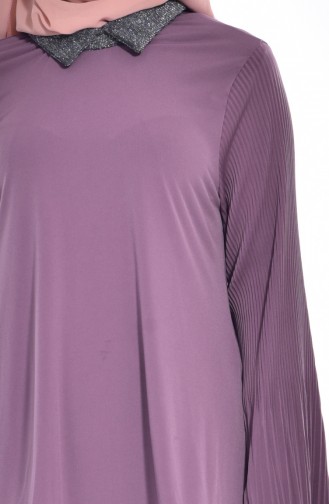 Ensemble Deux Pieces Tunique Jupe a Paillette 1950-06 Rose Pâle 1950-06