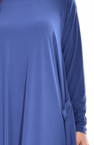 Indigo Abaya 1646-05