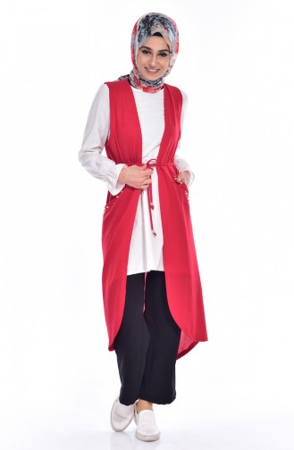 Red Gilet 218161-01