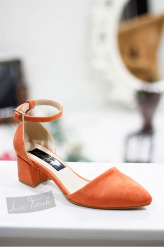 Orange High-Heel Shoes 8YAZA0004073