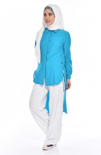 Turquoise Tuniek 1711839-01