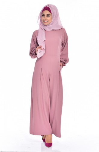 Dusty Rose Jumpsuits 60684-01