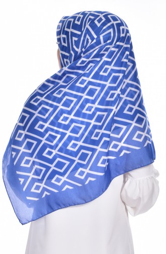 Indigo Hoofddoek 10