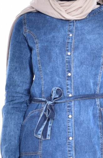 تونيك جينز تصميم حزام للخصر  1134-01