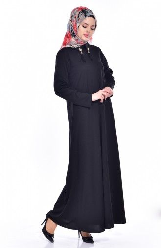 Buglem Tassel Detail Dress 1068-01 Black 1068-01
