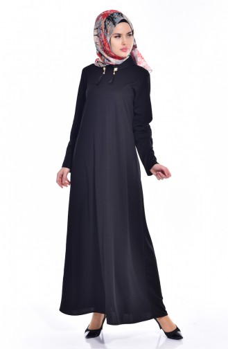 Buglem Tassel Detail Dress 1068-01 Black 1068-01