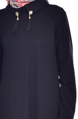 Buglem Tassel Detail Dress 1068-01 Black 1068-01