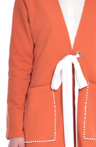 Cape avec Perles 8108-01 Orange 8108-01