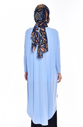 Slit Tunik 17351-17 Baby Blue 17351-17