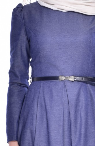 فستان أزرق جينز 3023-01