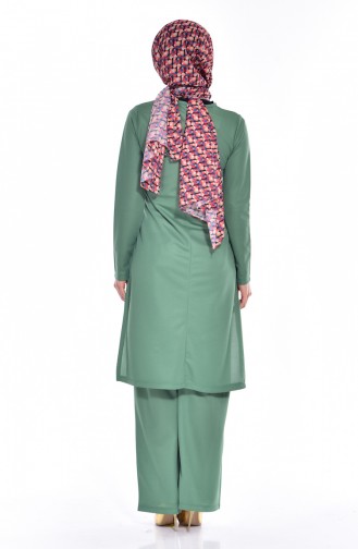Green Almond Suit 3700A-10