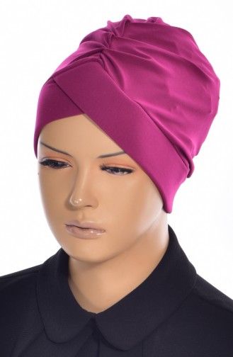 Kreuz Bade Bonnet 0018-18 Dunkel Fuchsia 0018-18