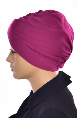 Bonnet de Bain Croisé 0018-18 Fushia Foncé 0018-18