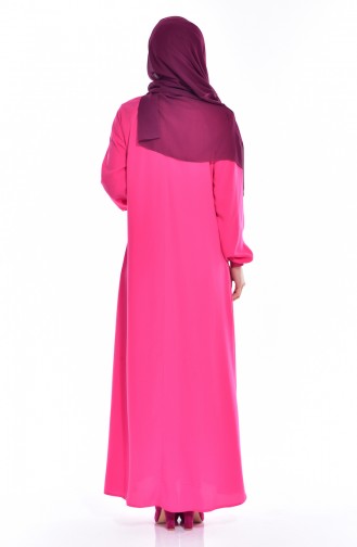 Pink İslamitische Jurk 0021-24