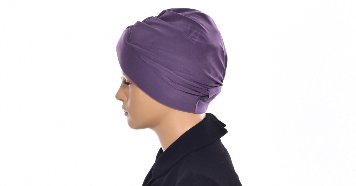Dark Lilac Bonnet 0018-14