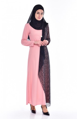 Robe Hijab Poudre 3307-05