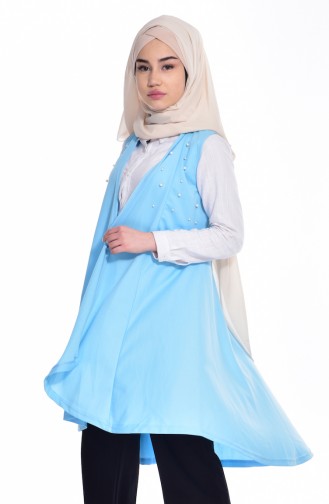 Baby Blue Waistcoats 50175-06