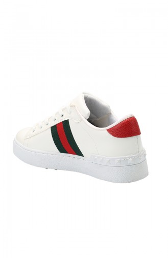 Chaussures Baskets 5028-01 Blanc 5028-01