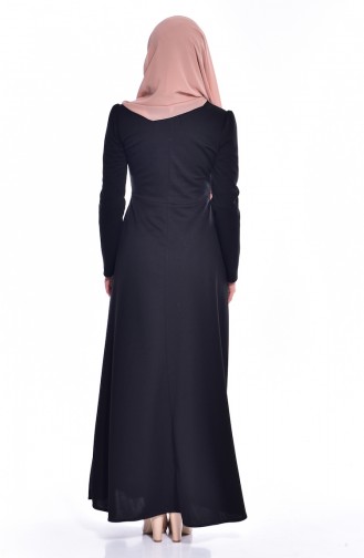 فستان أسود 8028-02