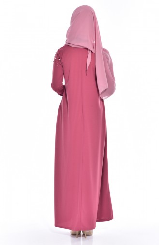 Dusty Rose Hijab Dress 5110-03