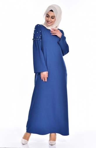 Indigo Hijab Kleider 5111-05