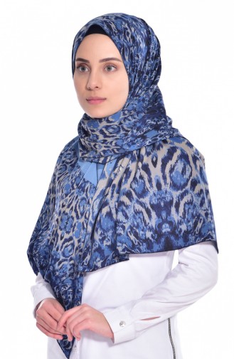 Navy Blue Sjaal 50120-01
