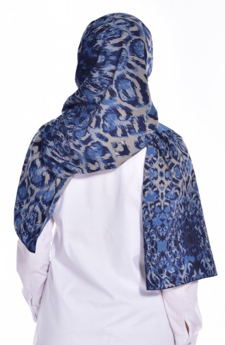 Navy Blue Sjaal 50120-01