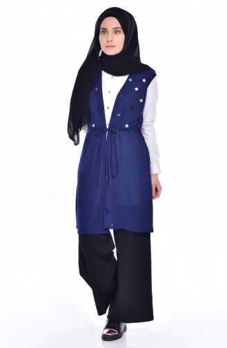 Navy Blue Waistcoats 50170-02