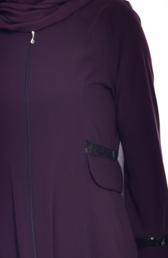Purple Abaya 2515-02