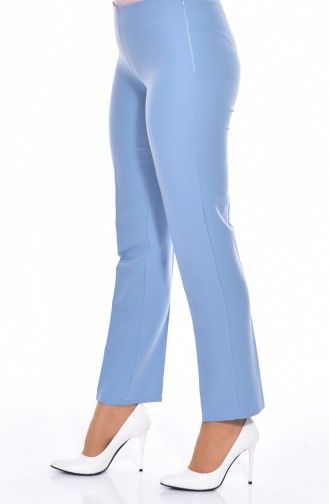 Pantalon a Fermeture de Côté 2875-20 Bleu Bébé 2875-20